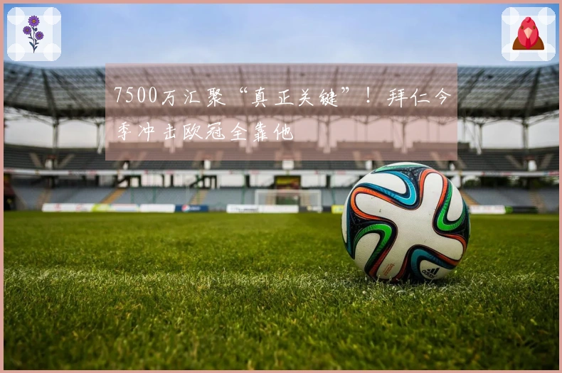 7500万汇聚“真正关键”！拜仁今季冲击欧冠全靠他